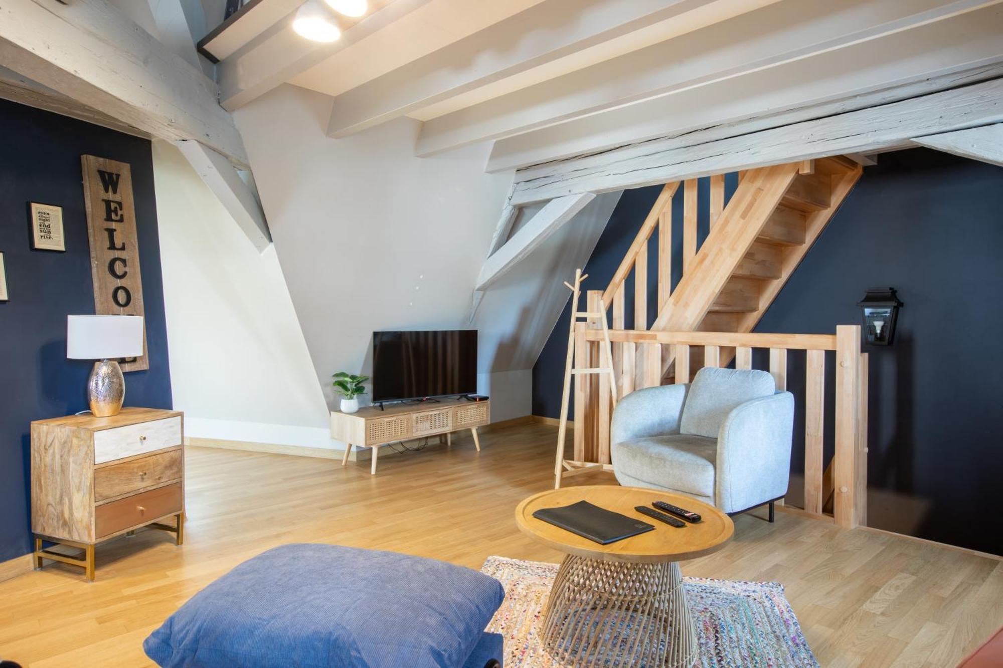 Апартаменти Duplex Atypique Au Coeur De Мюлуз Екстер'єр фото